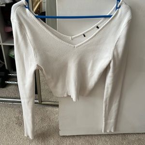 White long sleeve shirt!